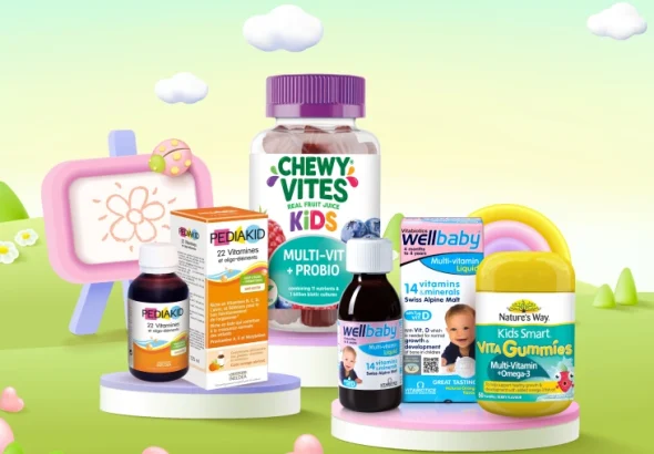 Top 10 loại vitamin tổng hợp cho bé 6 tháng tuổi