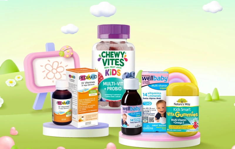 Top 10 loại vitamin tổng hợp cho bé 6 tháng tuổi