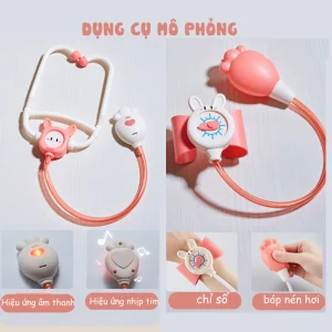 Đồ chơi bác sĩ hình thỏ nhiều chi tiết