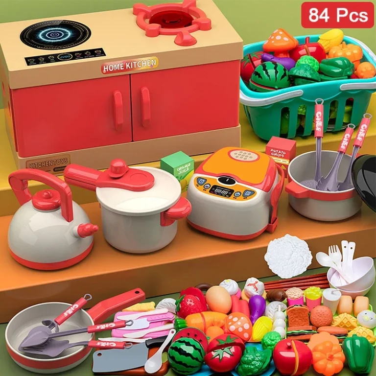 Bộ đồ chơi nấu ăn nhà bếp cho bé 33 56 84 chi tiết
