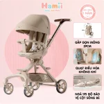 Xe đẩy gấp gọn cho bé Vinng Q11 cao cấp đảo chiều 3 tư thế nằm ngả ngồi